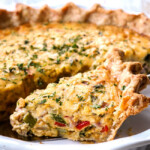 Ham and Cheese Quiche (Homemde or Store-Bought Crust, How to Make Ahead ...