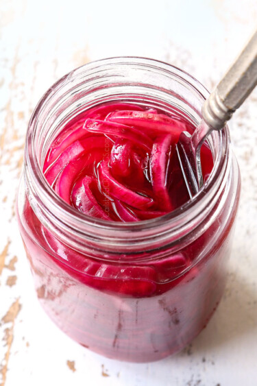 Pickled Red Onions Recipe - Carlsbad Cravings