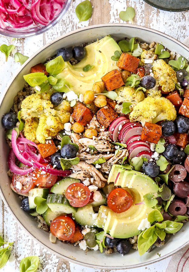 Taco Bowls (plus optional TACO BOWL SHELLS! + Meal Prep)