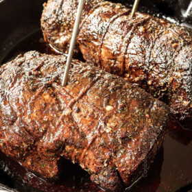 Best Beef Tenderloin Recipe With Garlic Herb Butter - Carlsbad Cravings