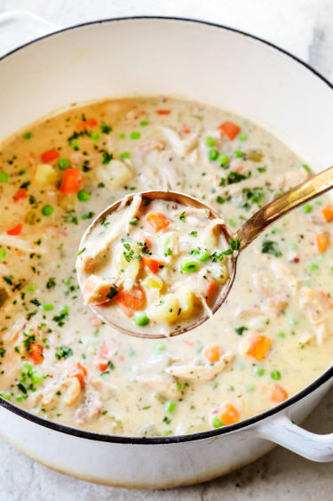 Chicken Pot Pie Soup (Easy) - Carlsbad Cravings