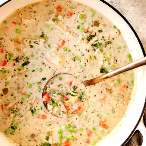 Chicken Pot Pie Soup (Easy) - Carlsbad Cravings