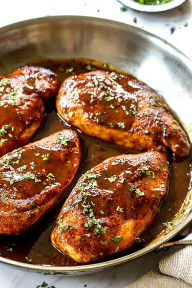 Brown Sugar Chicken with the BEST SAUCE! - Carlsbad Cravings