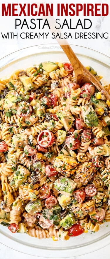 Mexican Pasta Salad - Carlsbad Cravings