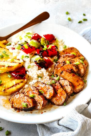 Hawaiian Pork Tenderloin Marinade Recipe - Carlsbad Cravings