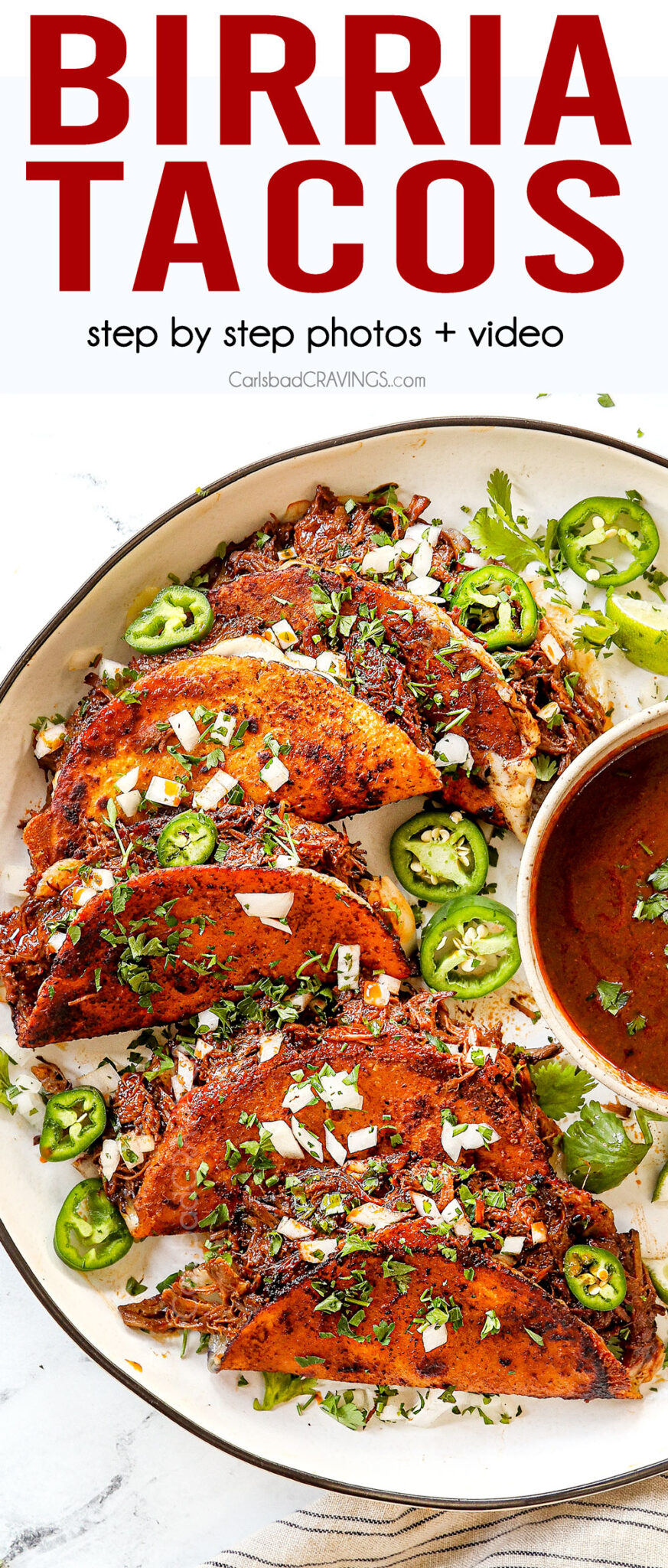 Best Quesabirria and Birria Tacos Recipe - Carlsbad Cravings