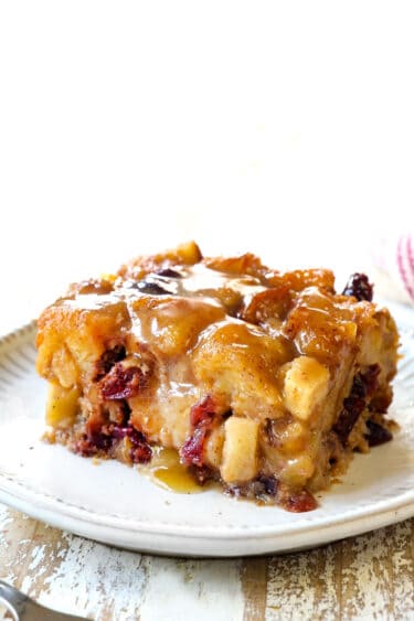 Apple Bread Pudding Video Make Ahead Instructions Carlsbad Cravings 8593