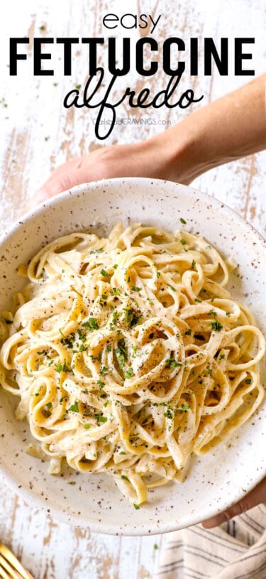 BEST Fettuccine Alfredo Recipe (with Video & TIPS) - Carlsbad Cravings