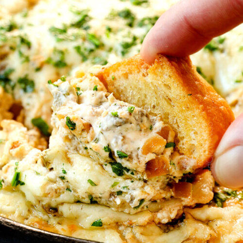 Philly Cheesesteak Dip - Cooking for Keeps