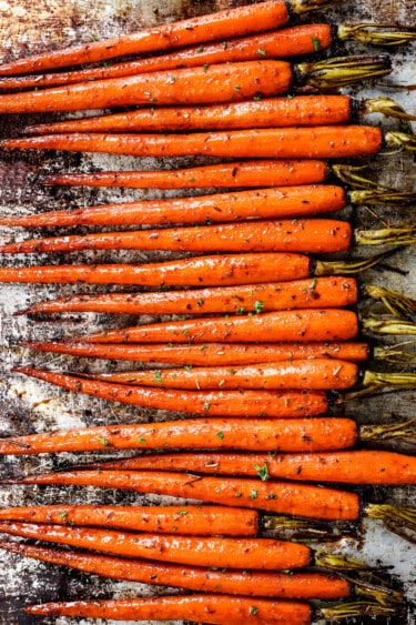 Baked Carrots with Balsamic - Carlsbad Cravings