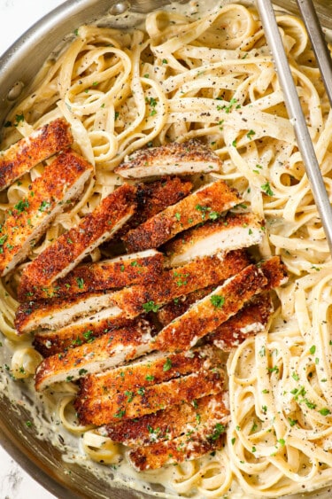 Homemade Chicken Alfredo - Carlsbad Cravings