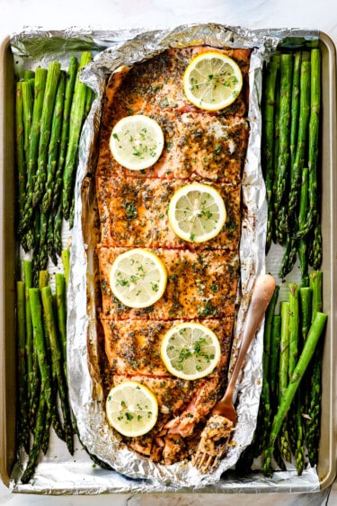 Lemon Pepper Salmon (15 Minute PREP!) + VIDEO