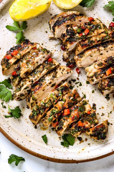 Chimichurri Chicken - Carlsbad Cravings