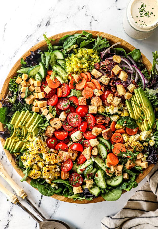 Southwest orzo Salad with Chipotle Honey Lime Vinaigrette (VIDEO!)