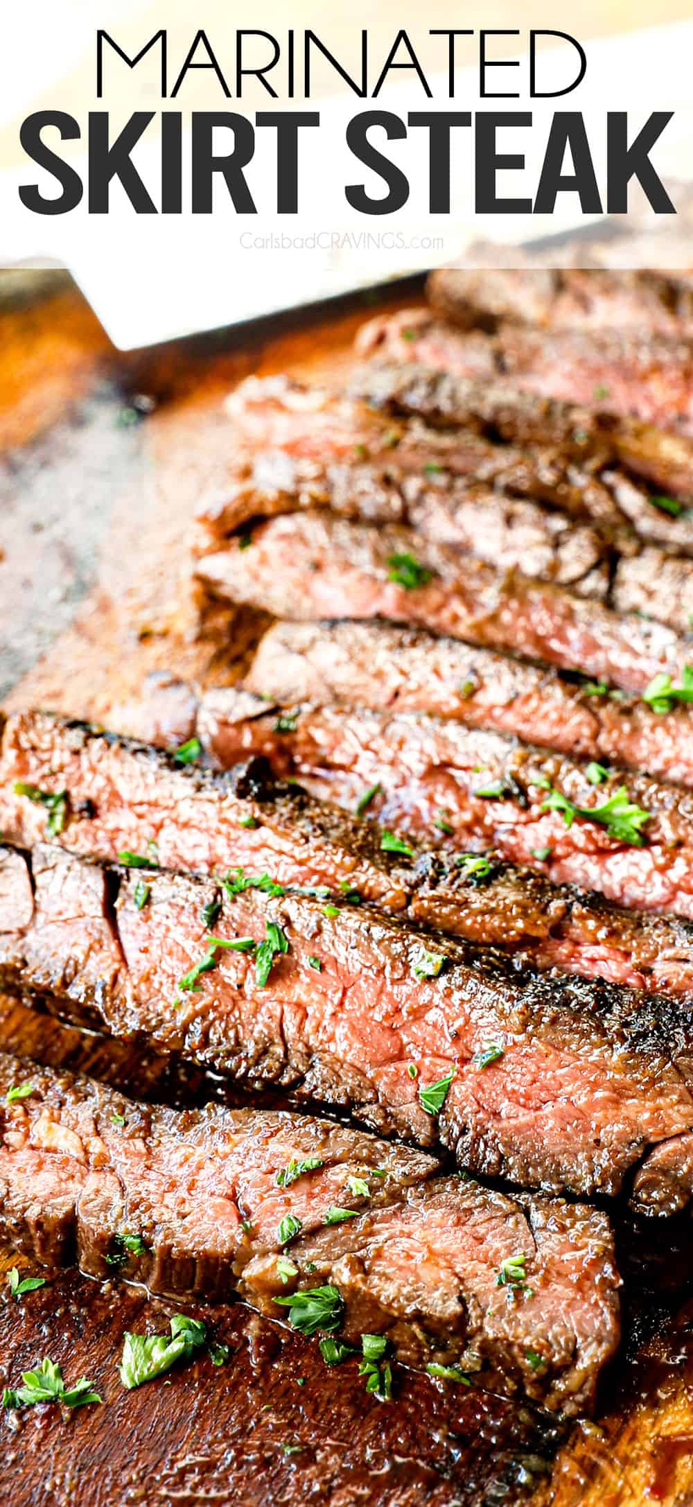 Tenderizing skirt shop steak