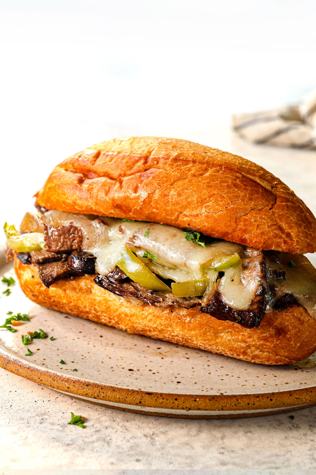 Crockpot Philly Cheesesteak Easy Tender And Flavorful