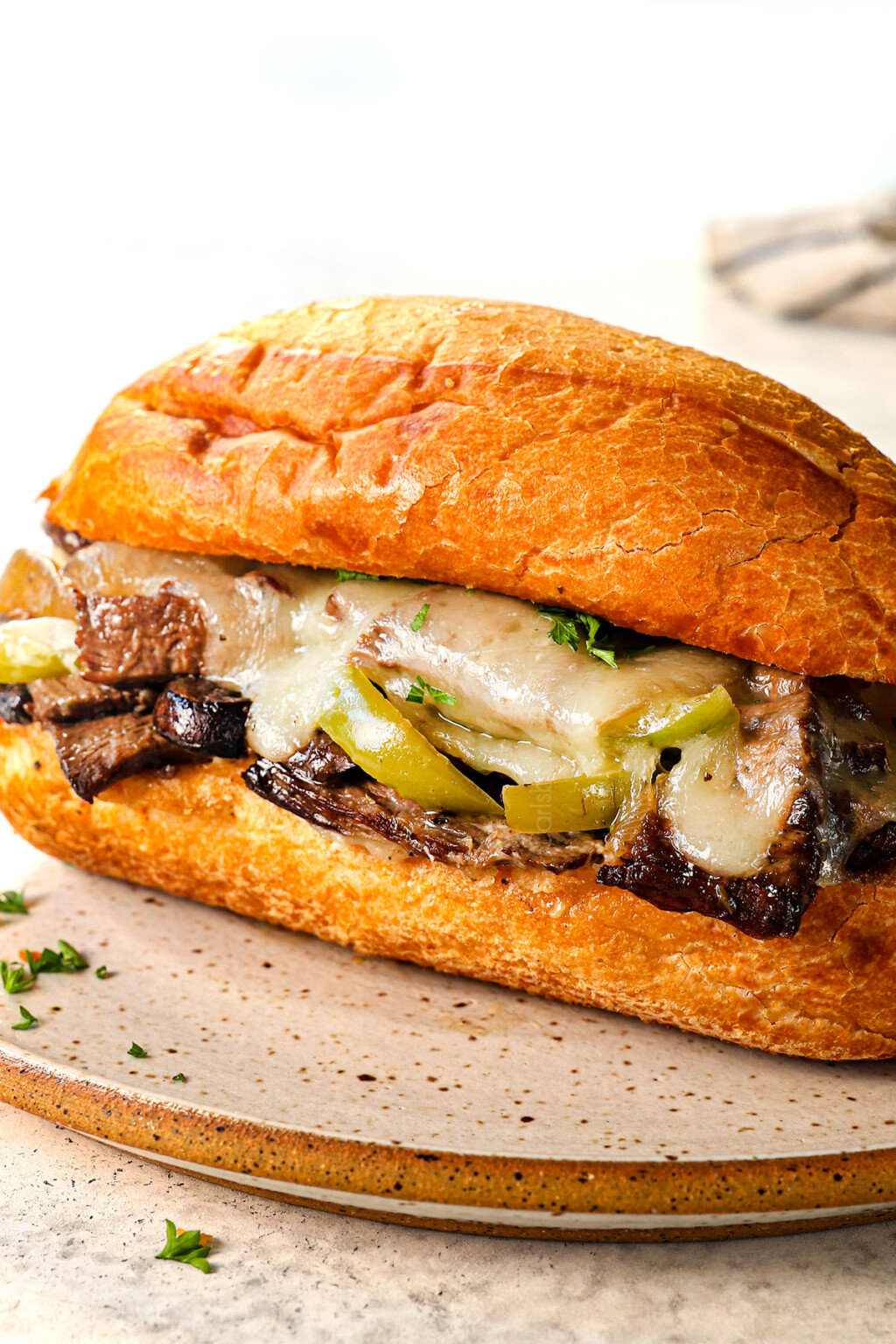 Philly Cheesesteak Crockpot Recipe Carlsbad Cravings