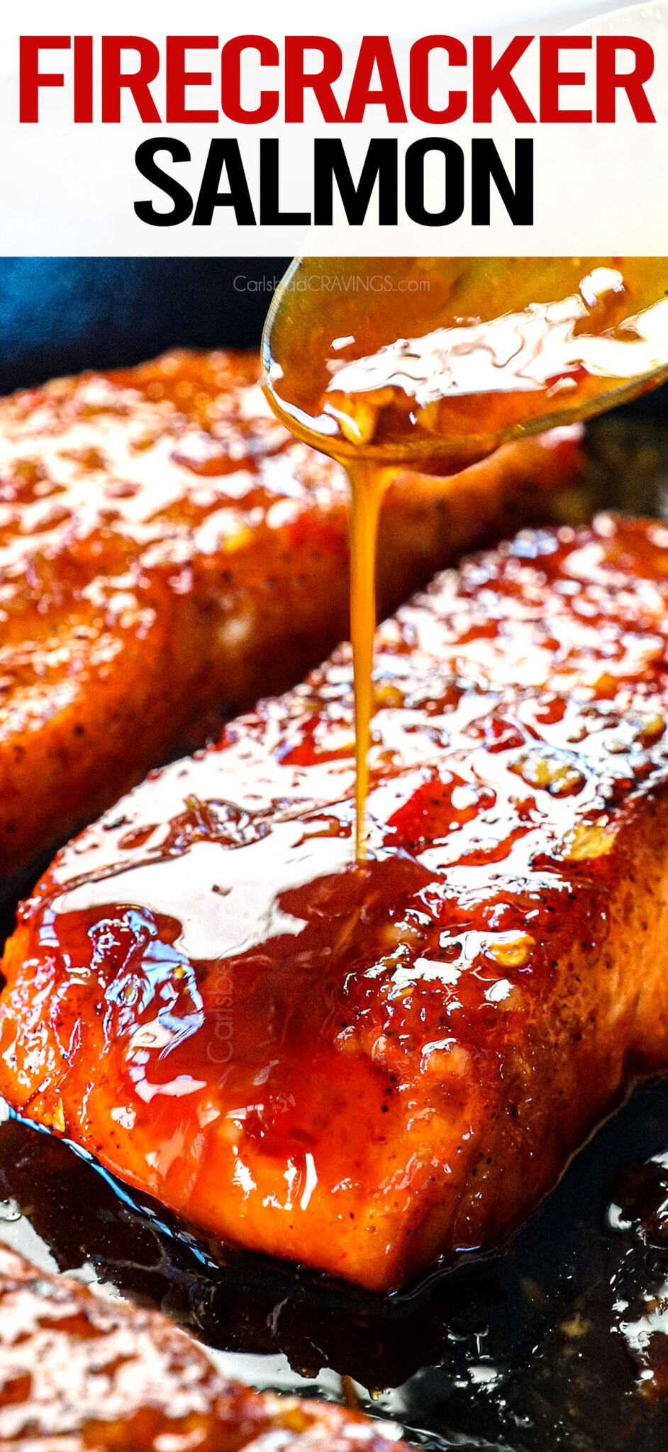 Firecracker Salmon with the BEST Sauce (+ Optional Peach Salsa)