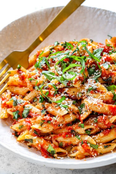 Arrabbiata Sauce with Penne