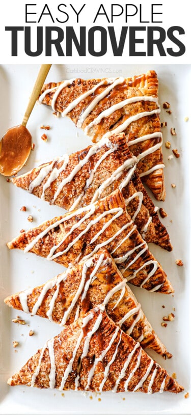 Triangular Apple Easy Apple Turnovers with the BEST Filling!
