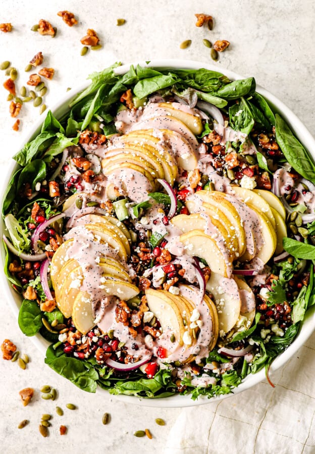 Southwest orzo Salad with Chipotle Honey Lime Vinaigrette (VIDEO!)