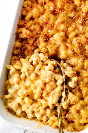 Baked Macaroni Cheese (SO CREAMY!)