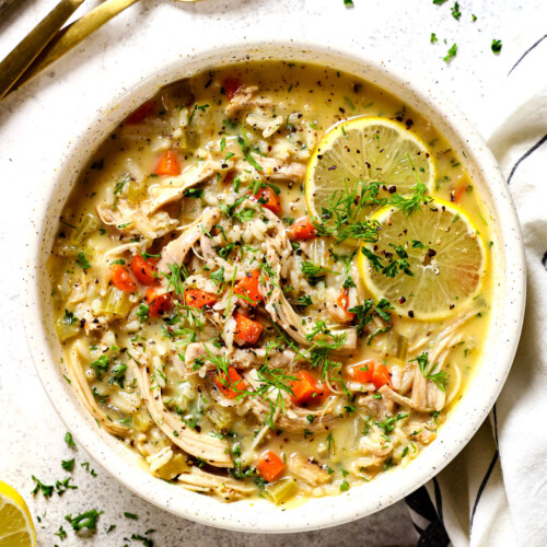 Greek Chicken Soup Carlsbad Cravings
