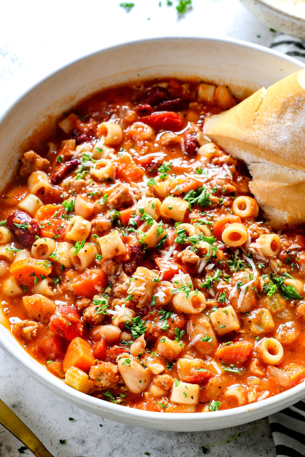 Pasta Fagioli Soup Carlsbad Cravings