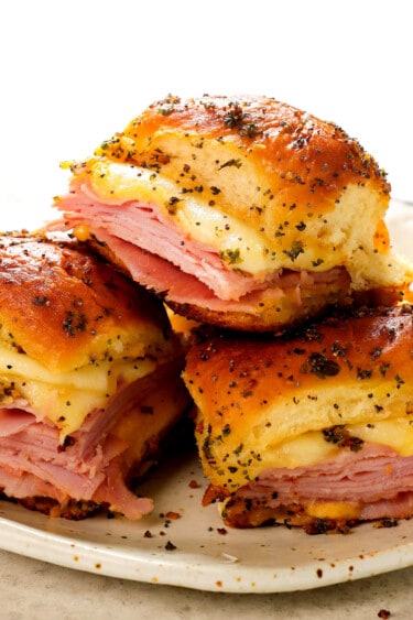 Ham and Cheese Sliders Recipe - Carlsbad Cravings