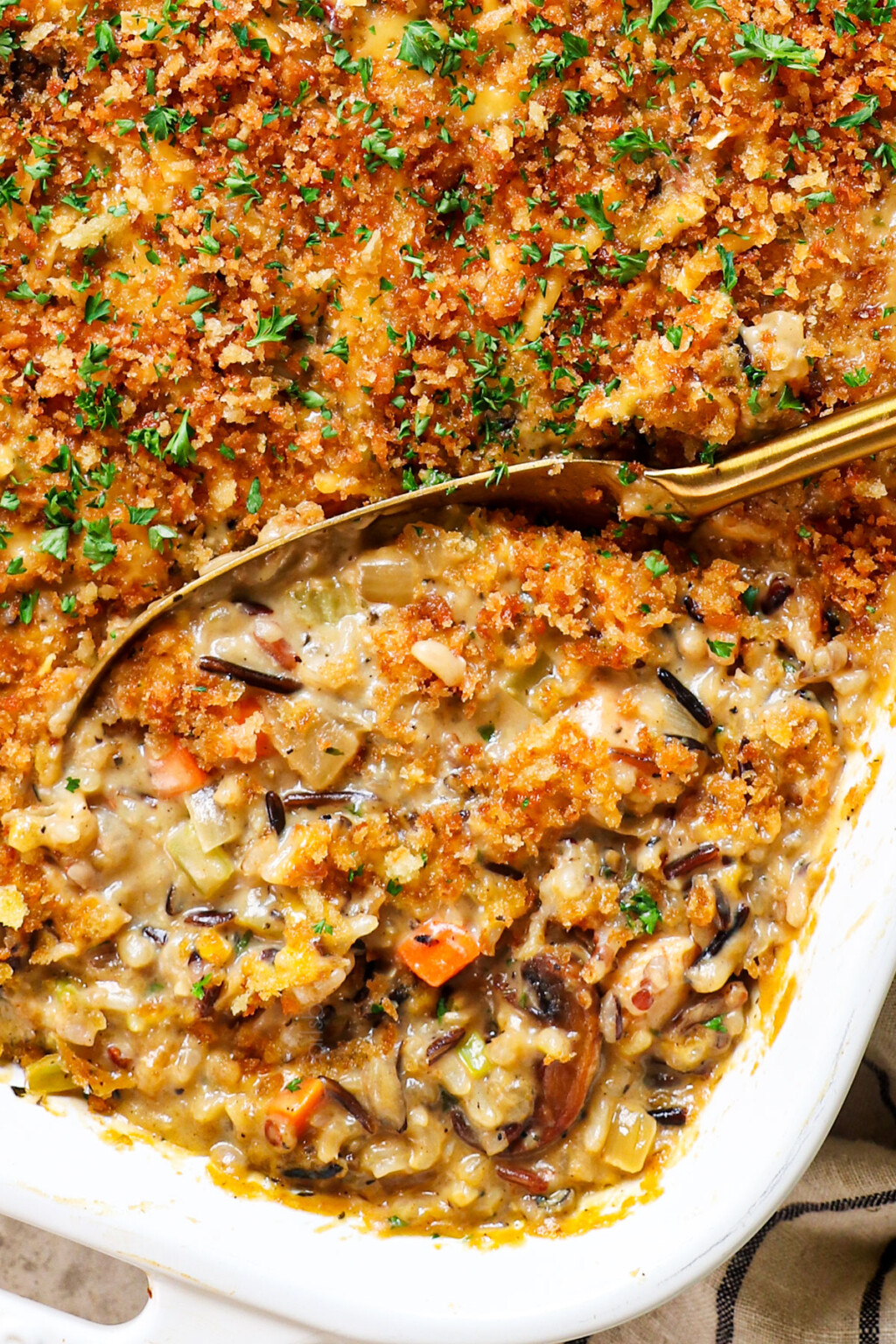 Chicken Rice Casserole (no Canned Soups!) - Carlsbad Cravings