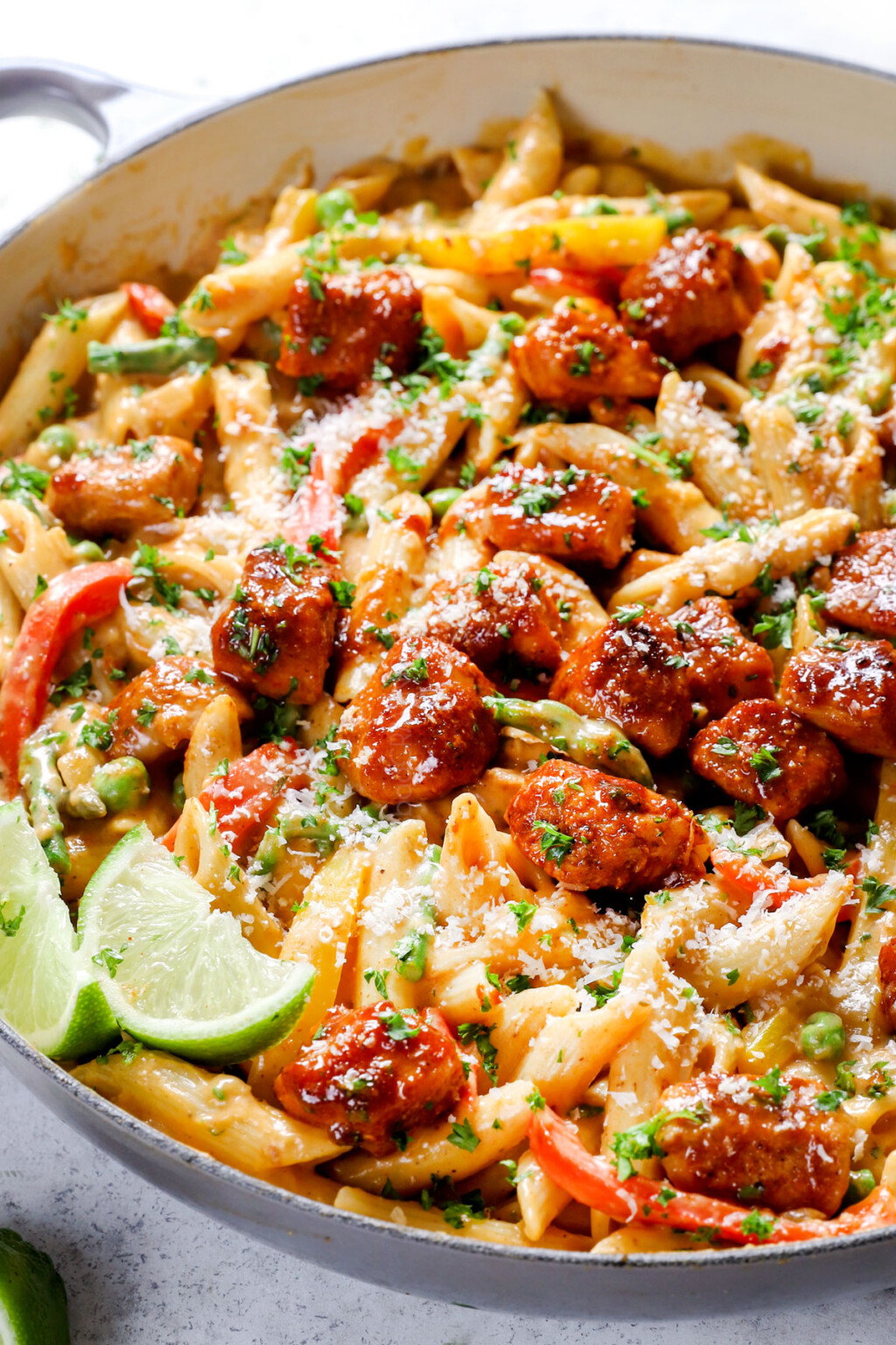 Spicy Chicken Chipotle Pasta - Carlsbad Cravings