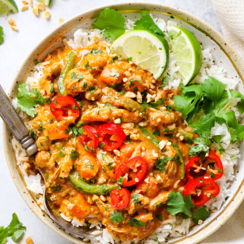 Thai Crockpot Curry Chicken - Carlsbad Cravings