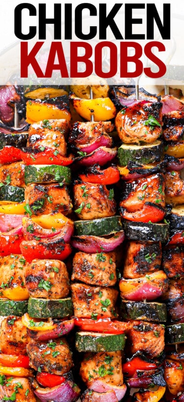 Chicken Kabobs - Carlsbad Cravings