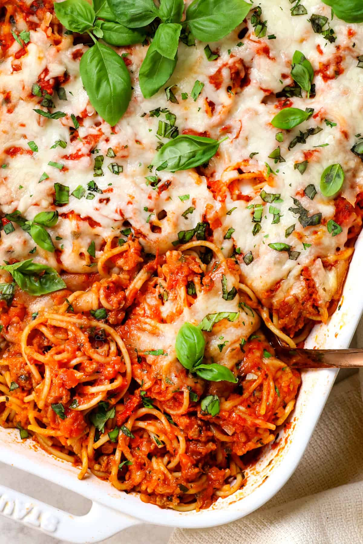 Easy Baked Spaghetti