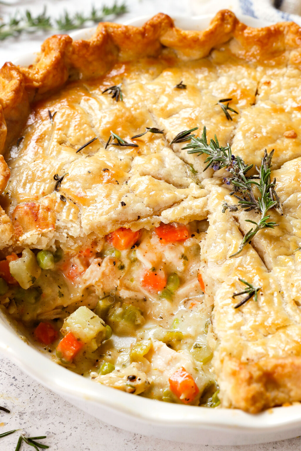 Recipe for Turkey Pot Pie - Carlsbad Cravings