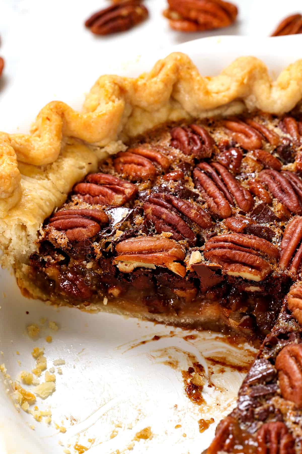 BEST Pecan Pie Recipe (+ video) with foolproof filling! Carlsbad