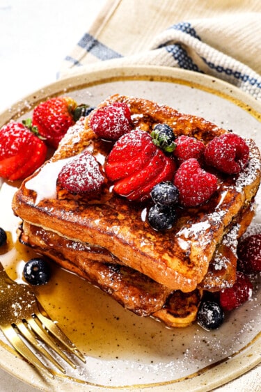 Homemade French Toast - Carlsbad Cravings