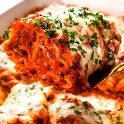 Recipe for Lasagna Roll-Ups - Carlsbad Cravings