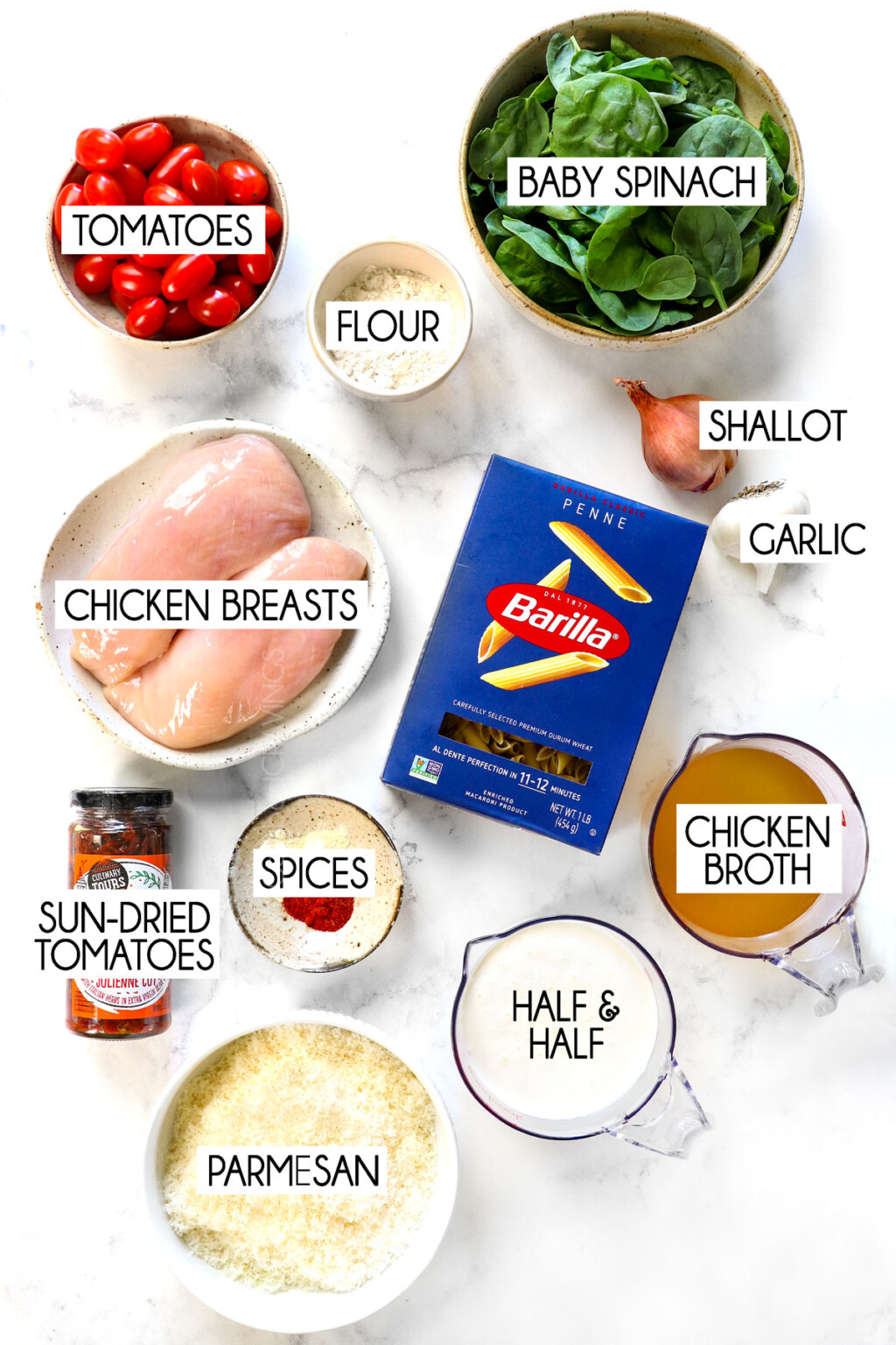 Chicken Tuscan Pasta - Carlsbad Cravings