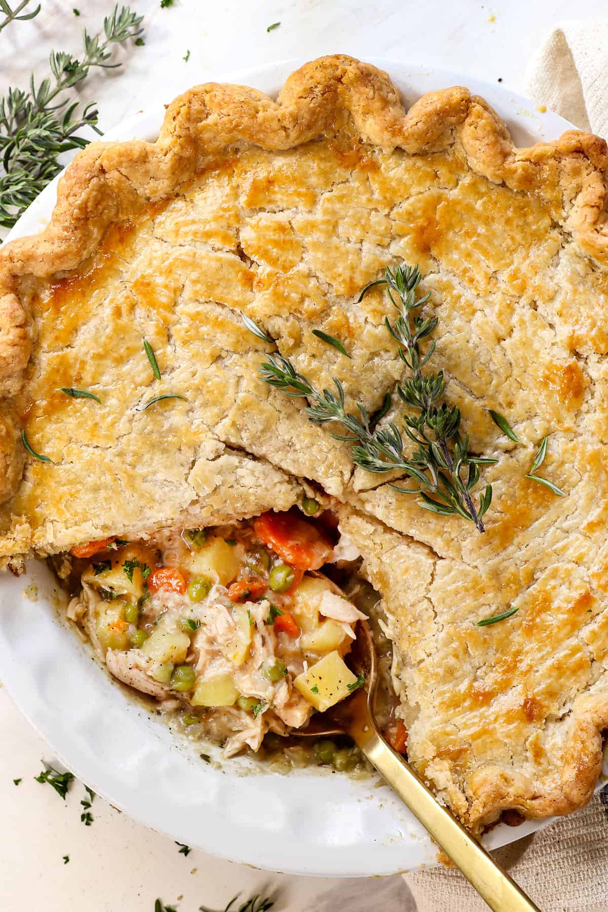 Homemade Chicken Pot Pie Recipe - Carlsbad Cravings