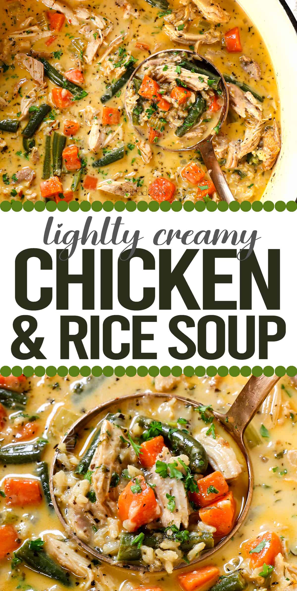 Making Collage Using Rice Homemade Chicken and Rice Soup - Carlsbad Cravings