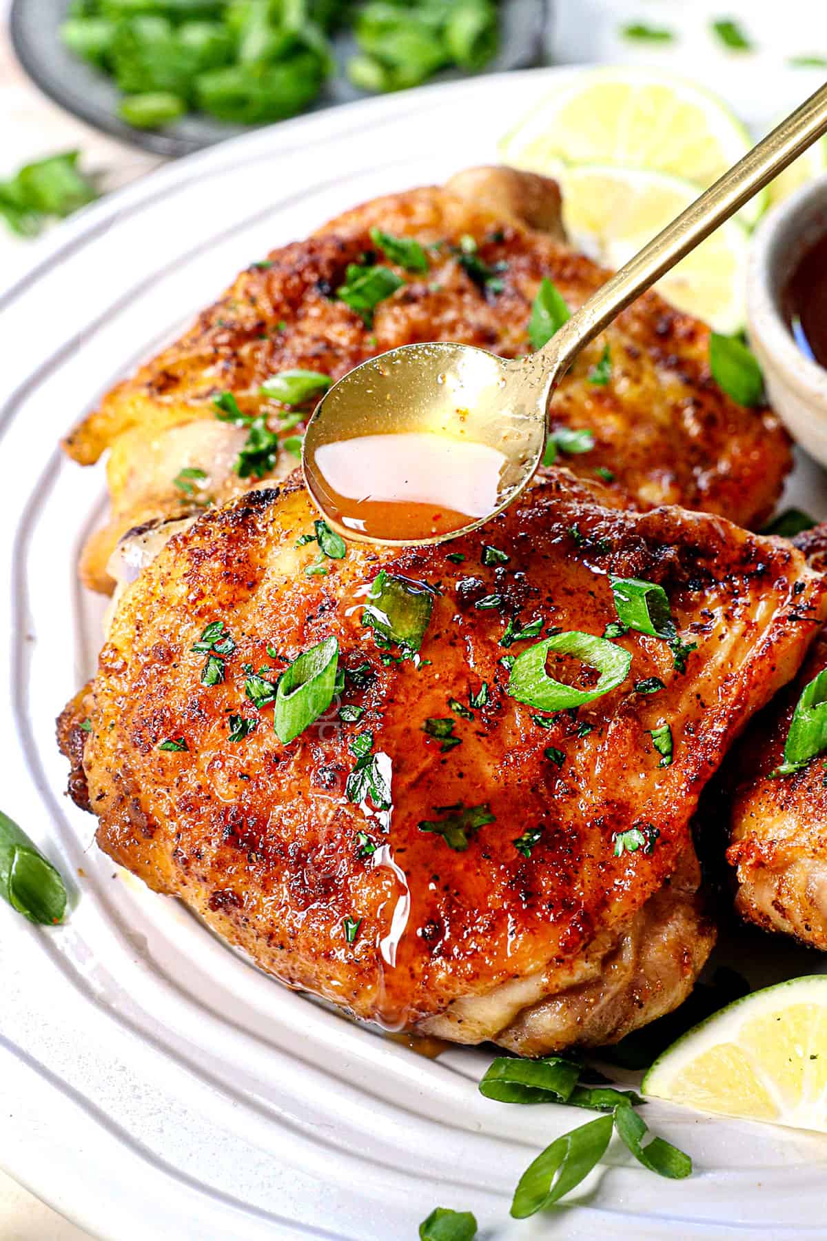 Air Fried Chicken Thighs - Carlsbad Cravings