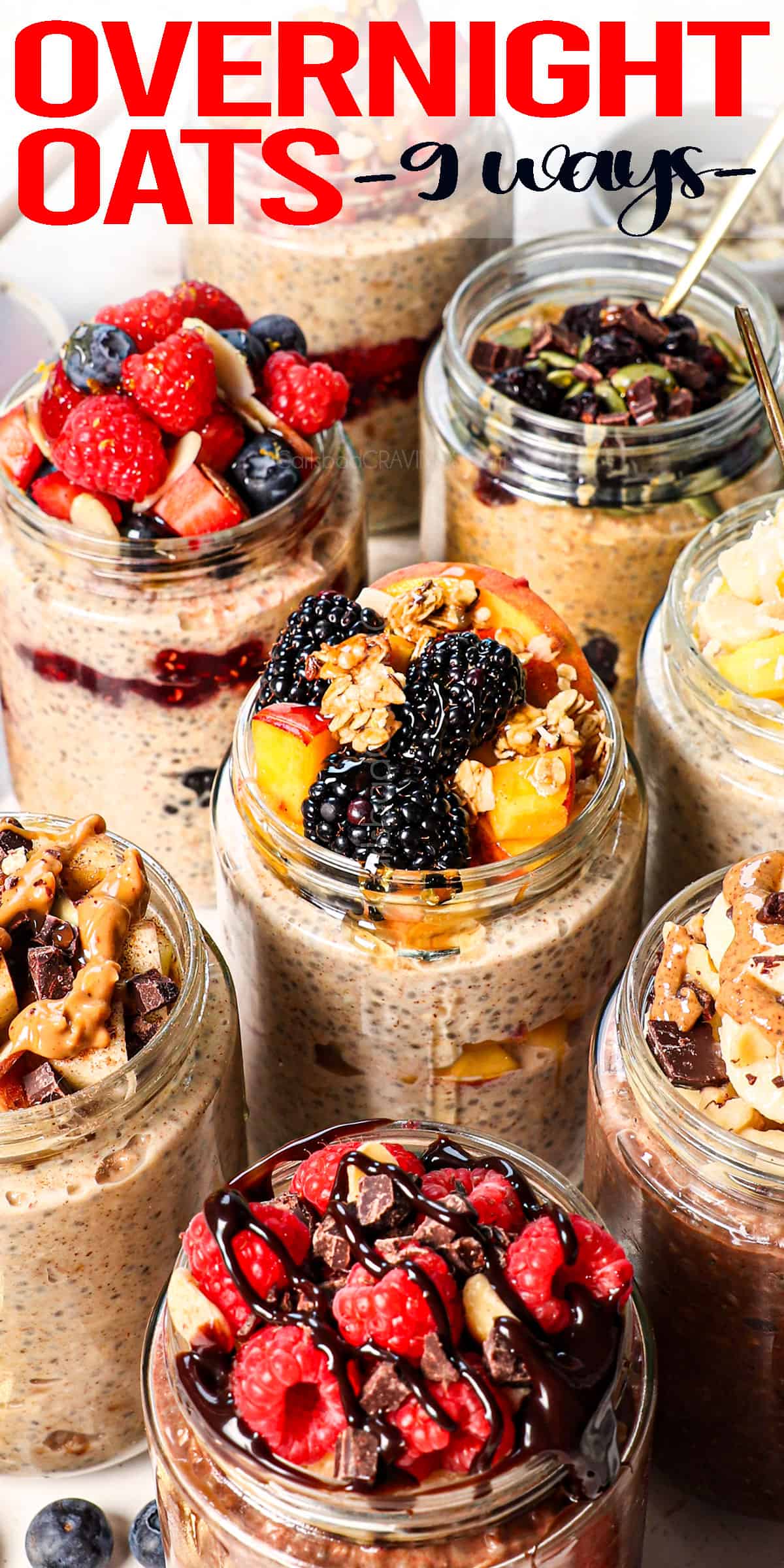 Basic Overnight Oats Recipe With Flavor Ideas Carlsbad Cravings