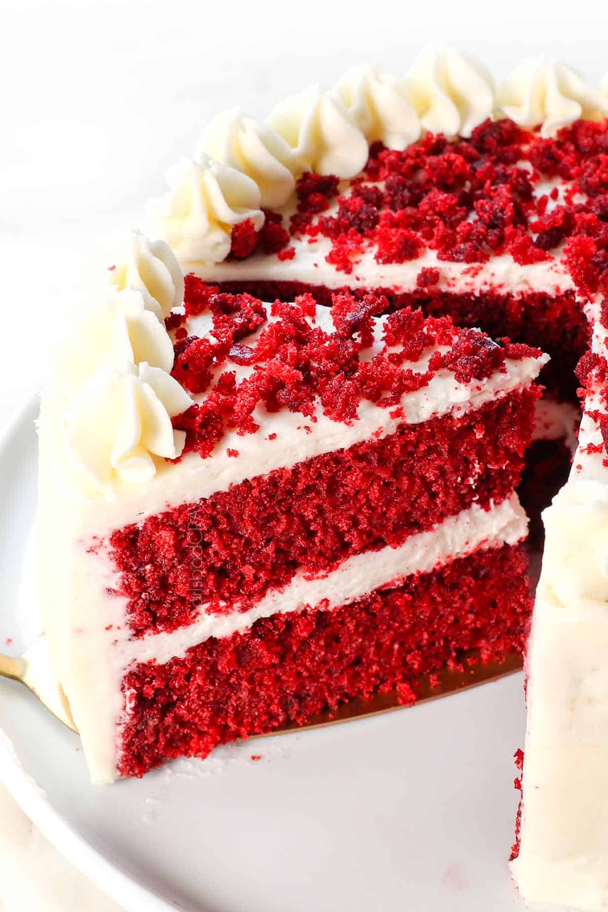 Red Velvet Cake with Cream Cheese Frosting