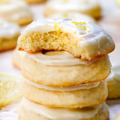 Best Lemon Cookies Ever - Carlsbad Cravings