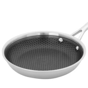 8 inch nonstick stainless steel hybrid pan