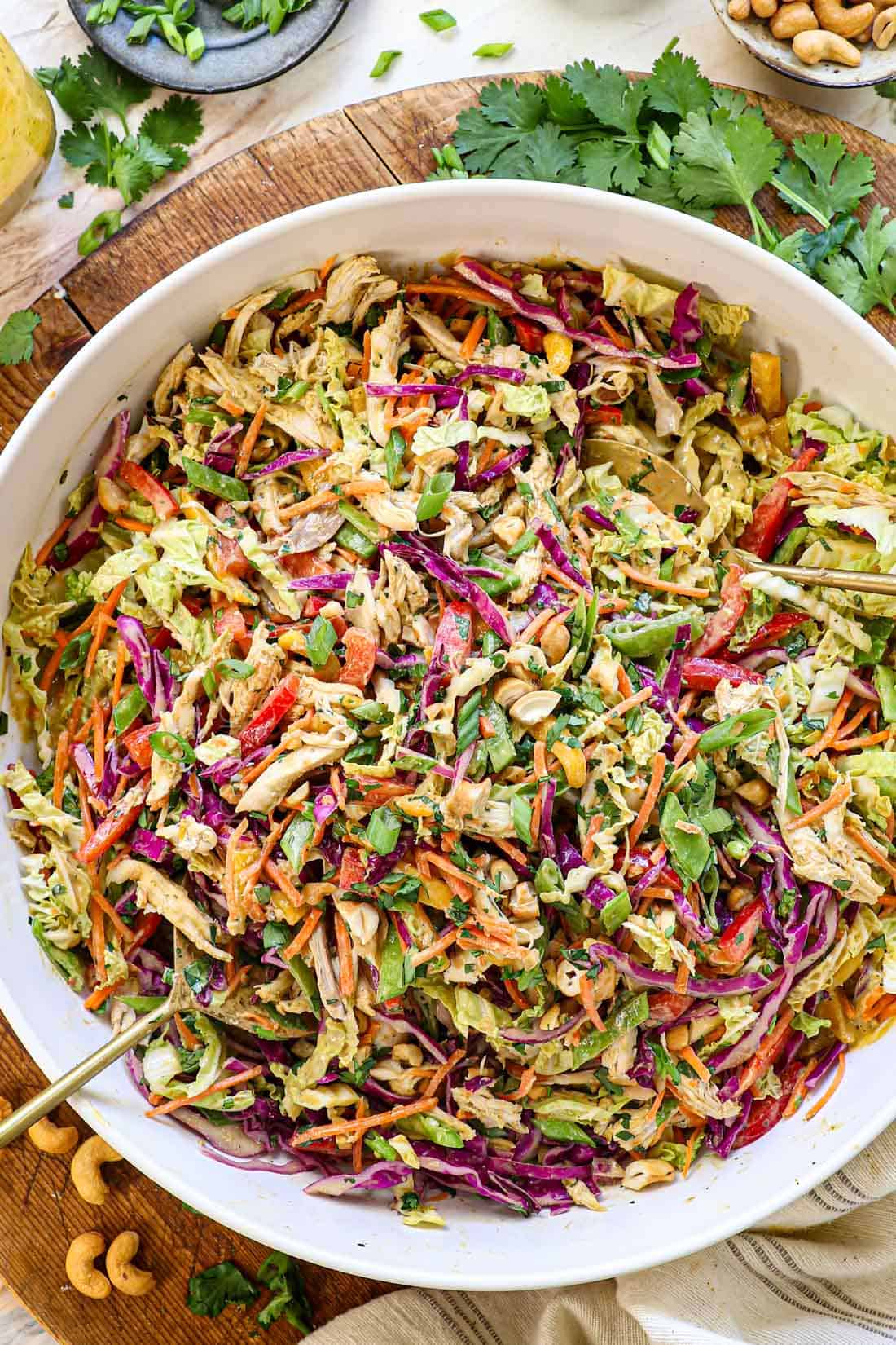Thai Peanut Chicken Salad