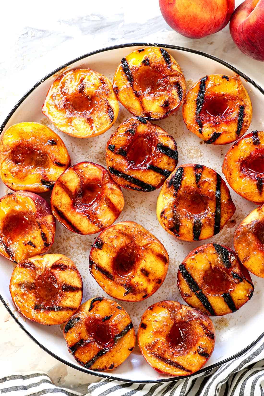 How to Grill Peaches
