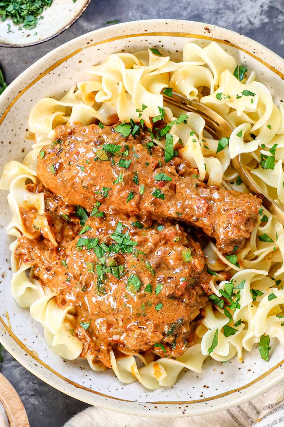 Creamy Hungarian Paprika Chicken