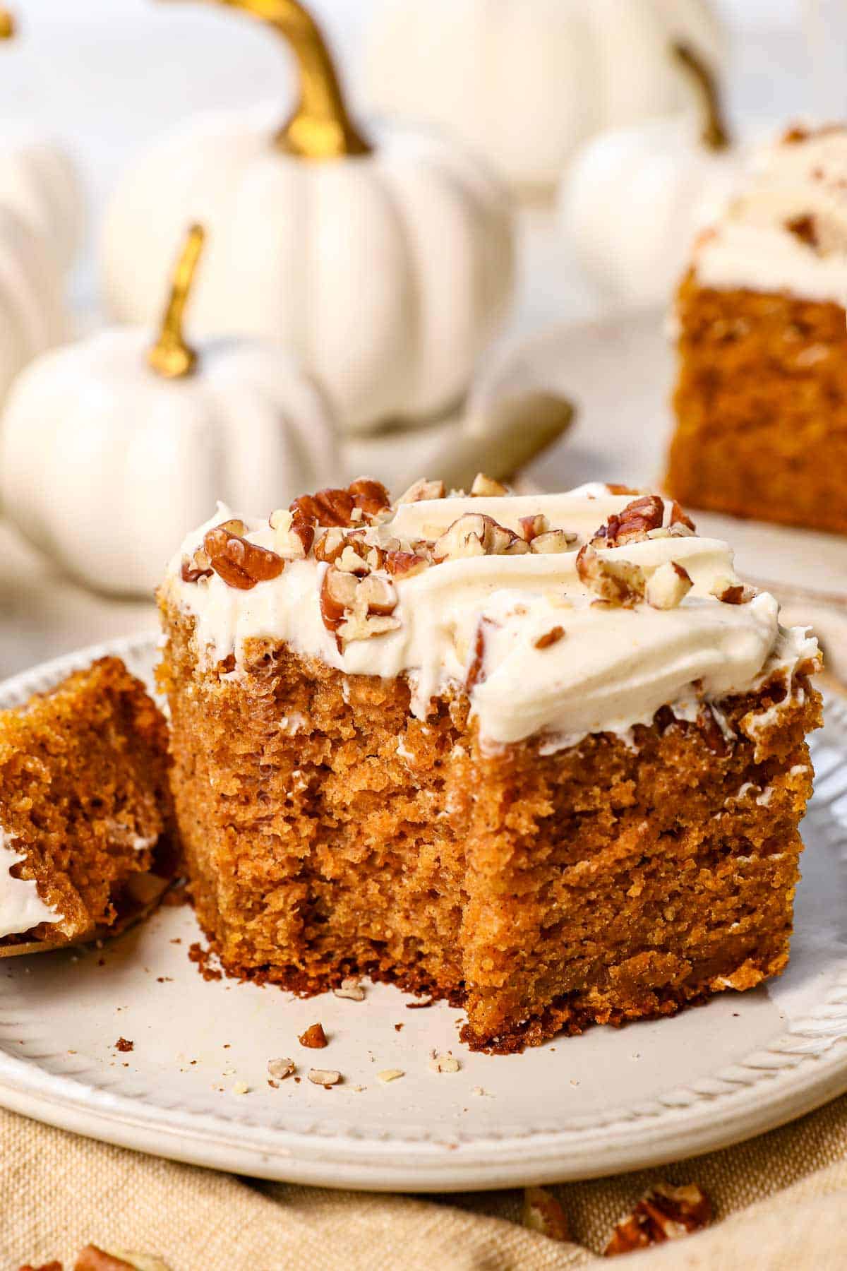Pumpkin Spice Sheet Cake